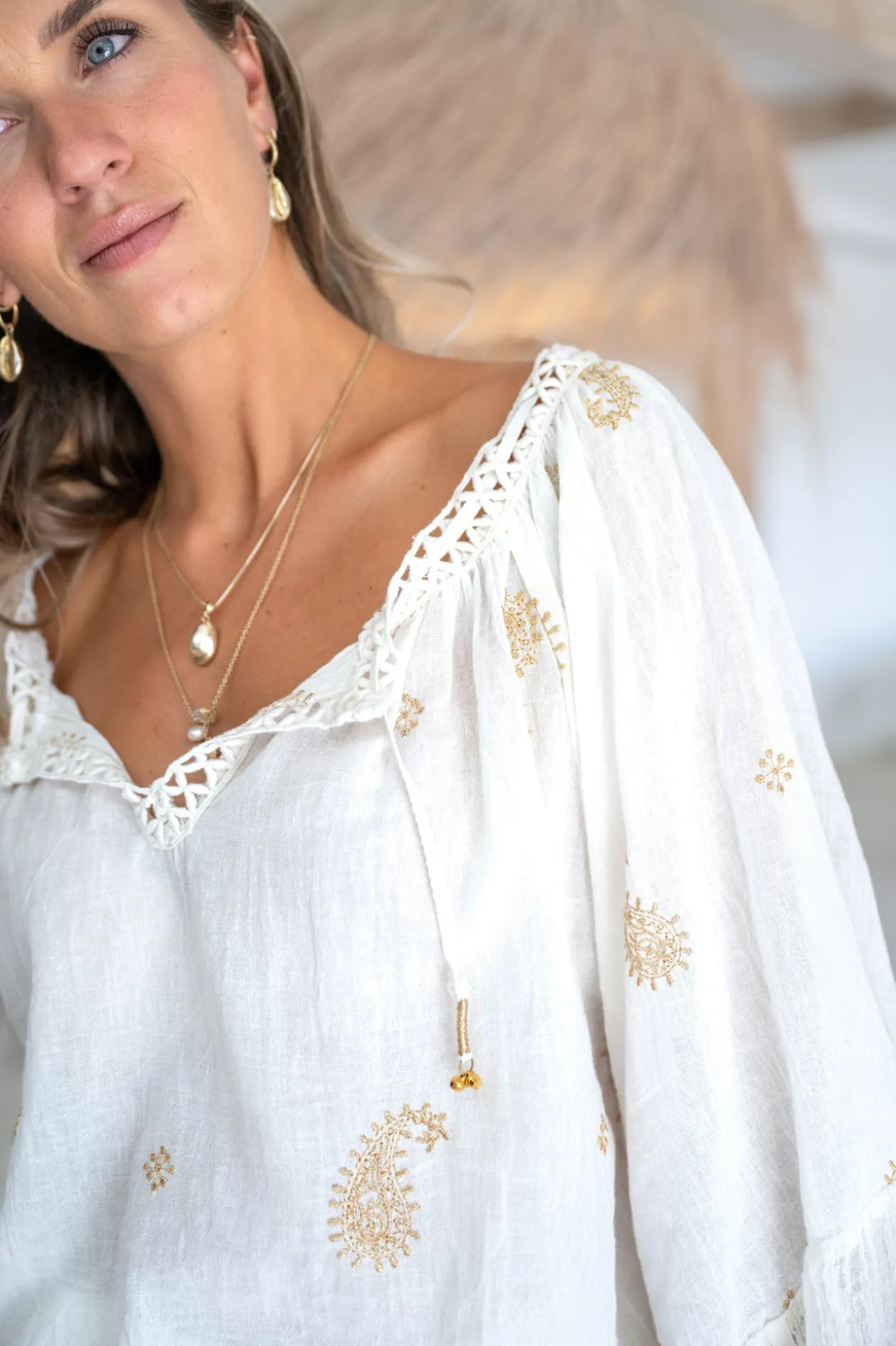 Blouse Yira Esencia Ivory