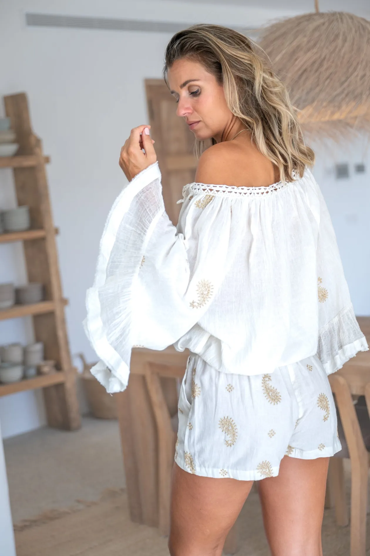 Blouse Yira Esencia Ivory