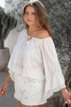 Blouse Yira Navarra Ivory