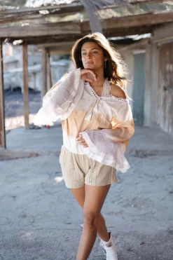 Blouse Yira Ombre Ivory