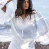 Blouse Yira Ombre Pale Blue