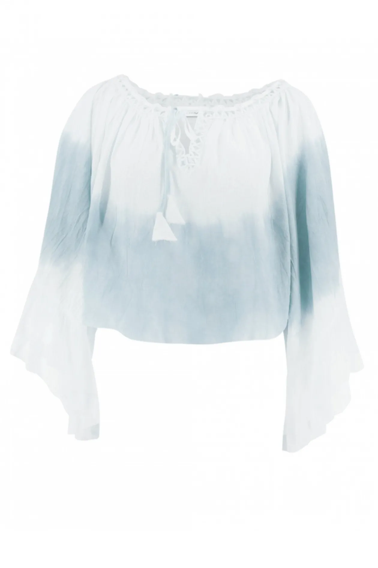 Blouse Yira Ombre Pale Blue