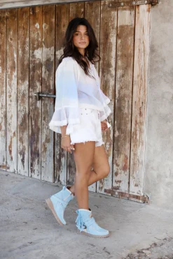 Blouse Yira Ombre Pale Blue