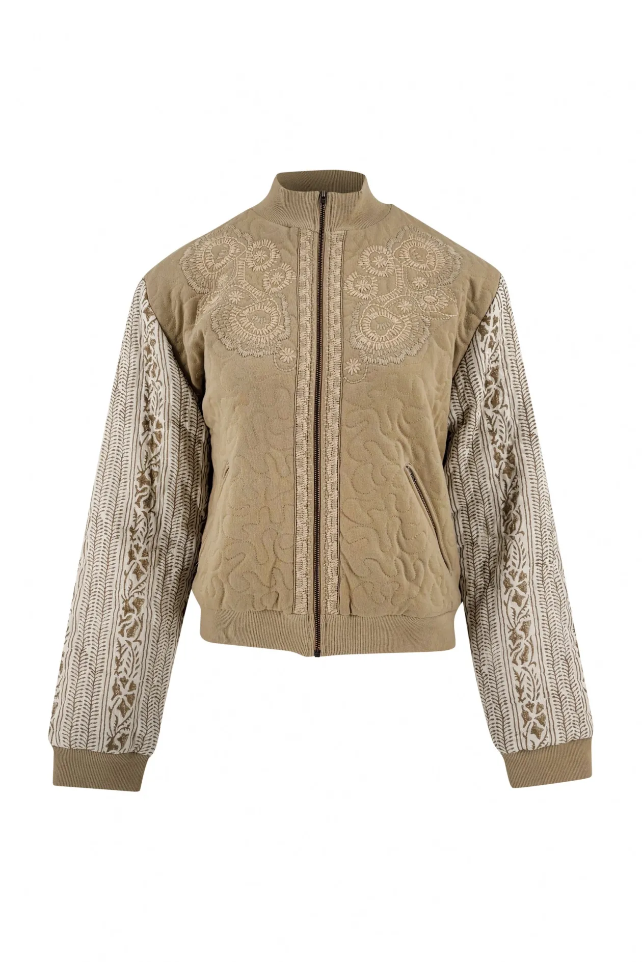 Bomber Jacket Corazon Sand