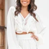 Crop Top Eli Ivory