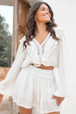 Crop Top Eli Ivory