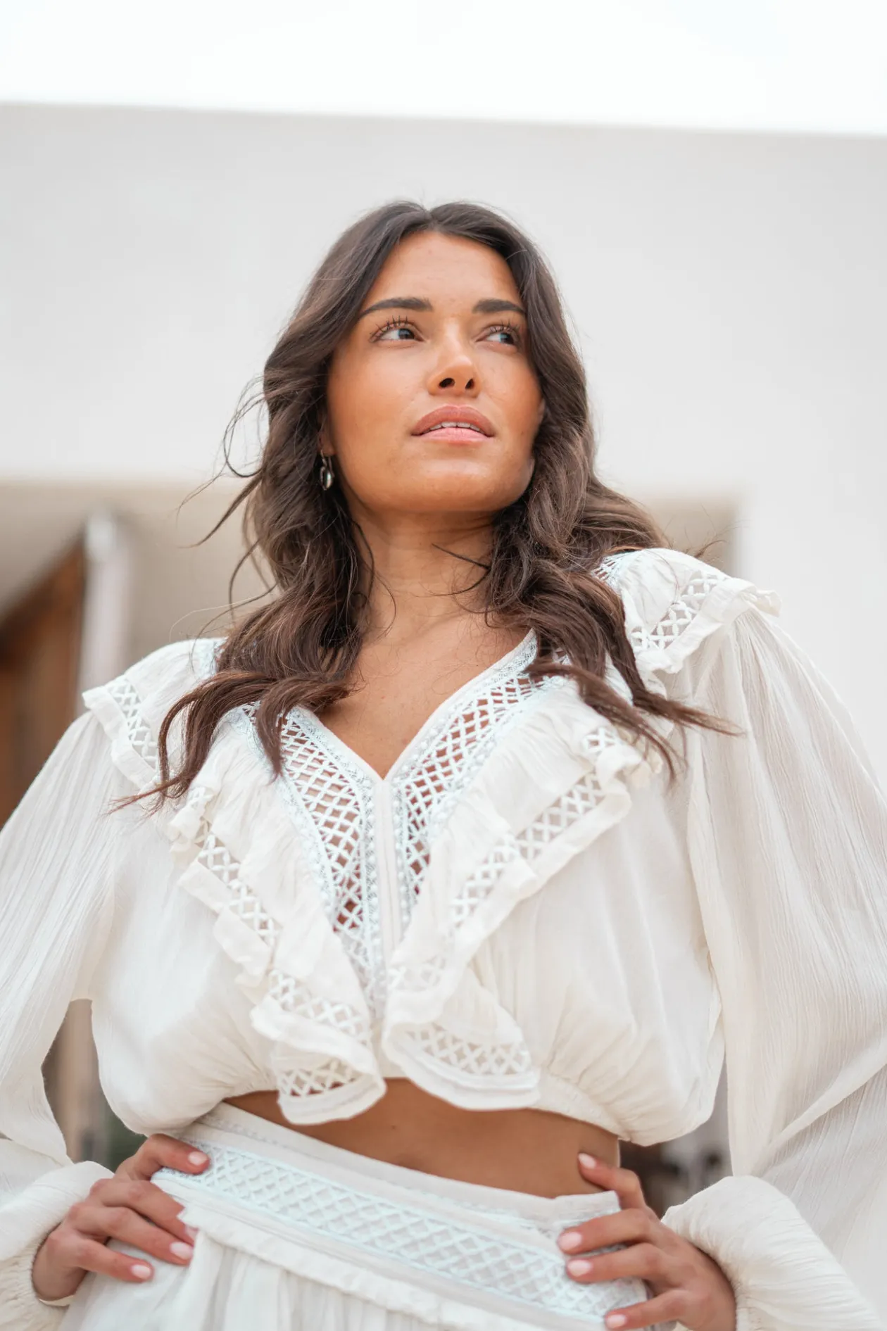 Crop Top Eli Ivory