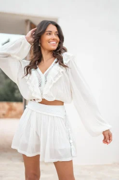 Crop Top Eli Ivory