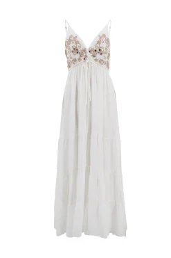 Dress Dolores Mirror White