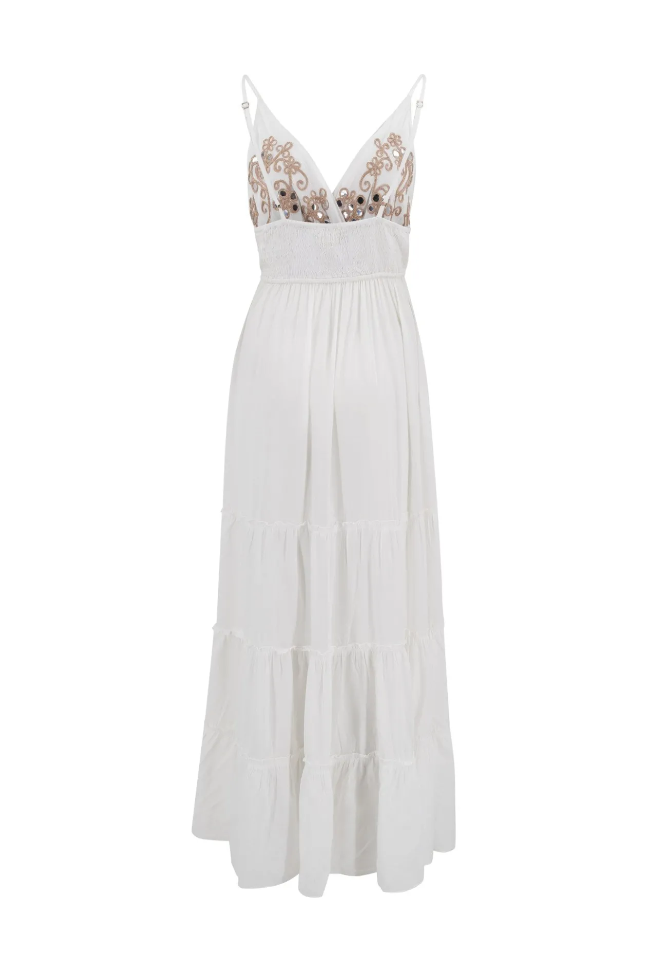 Dress Dolores Mirror White