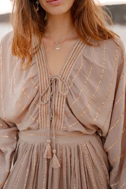 Dress Emika Light Taupe