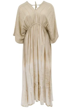 Dress Emilia Tye Dye Beige/ white