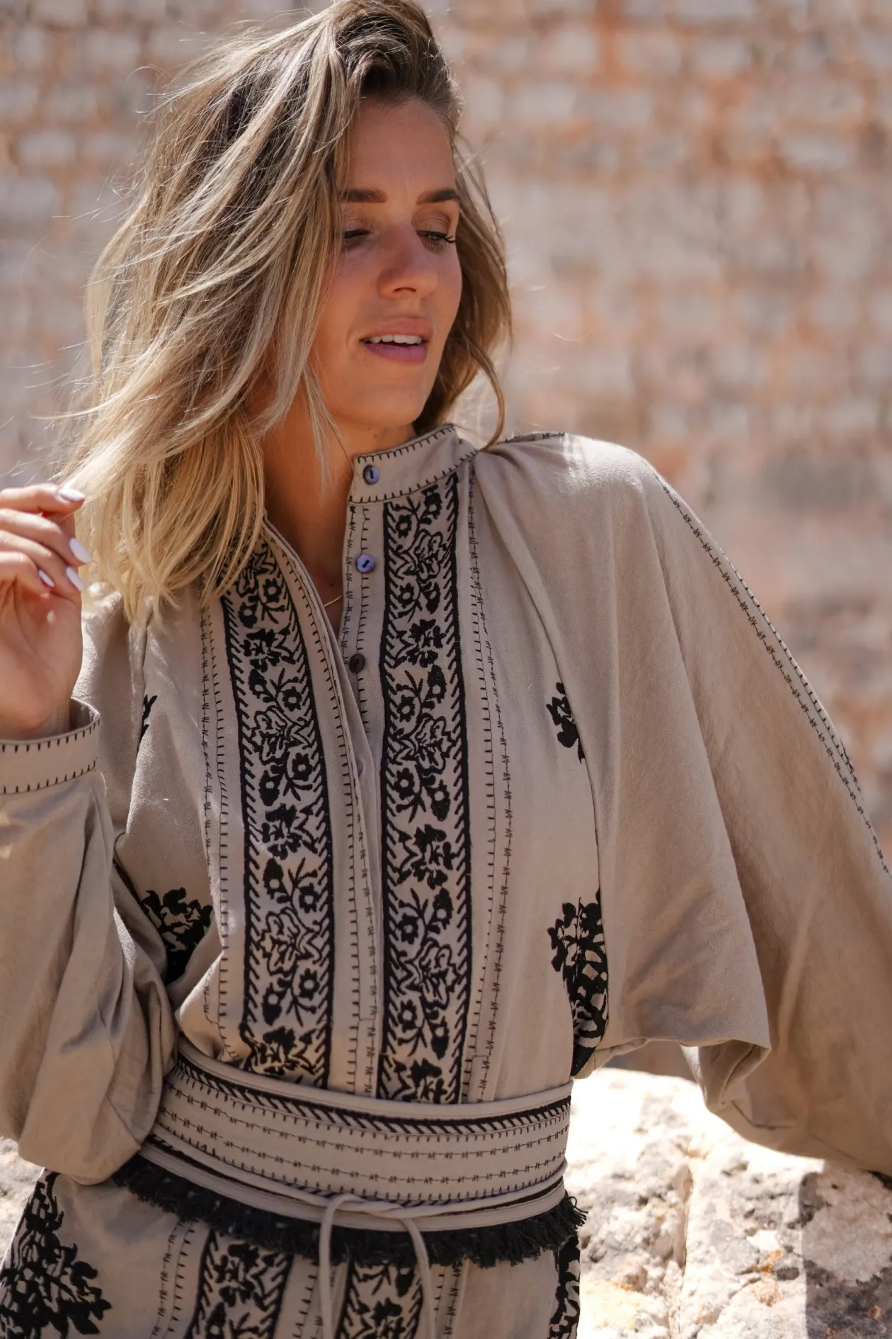 Dress Espanola Light Taupe