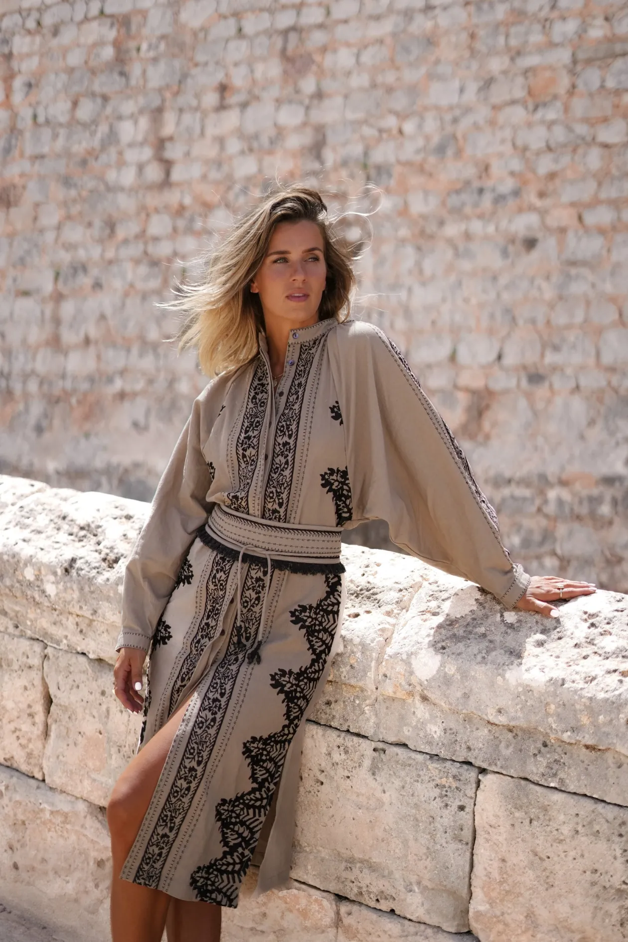 Dress Espanola Light Taupe