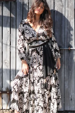 Dress Gloria Baroque Black print