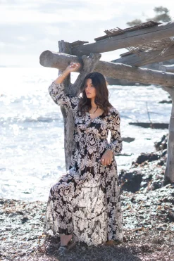 Dress Gloria Baroque Black print