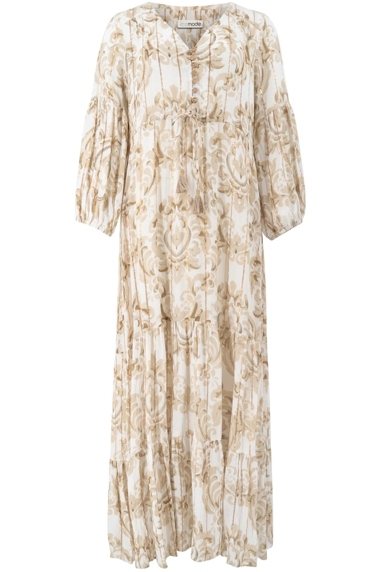 Dress Gloria Baroque White Print