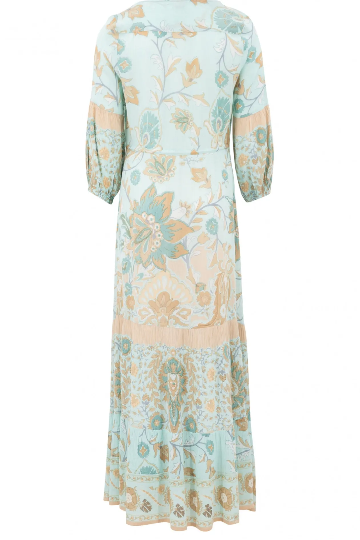 Dress Gloria Flower Aqua