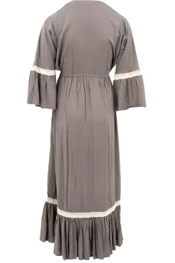 Dress Isabella Crochet Taupe