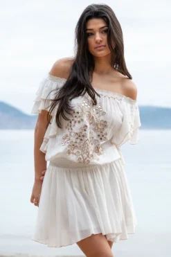 Dress Jairo Mirror White
