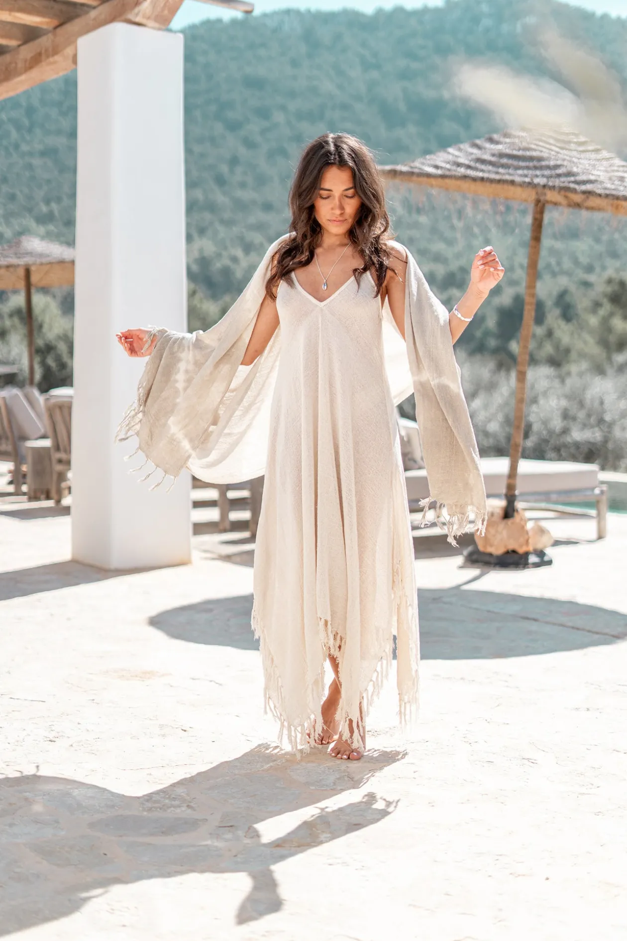 Dress Jimena Ecru