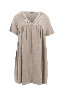 Dress Leira Light Taupe