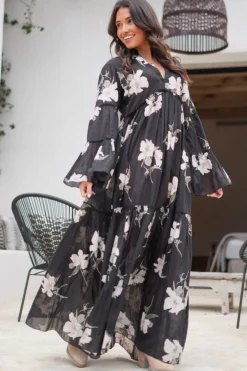 Dress Lucia Bloom Black