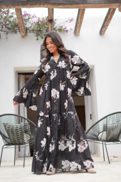 Dress Lucia Bloom Black