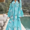 Dress Lucia Bloom Turquoise