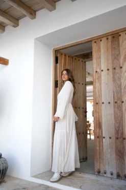 Dress Lucia Flower Ivory