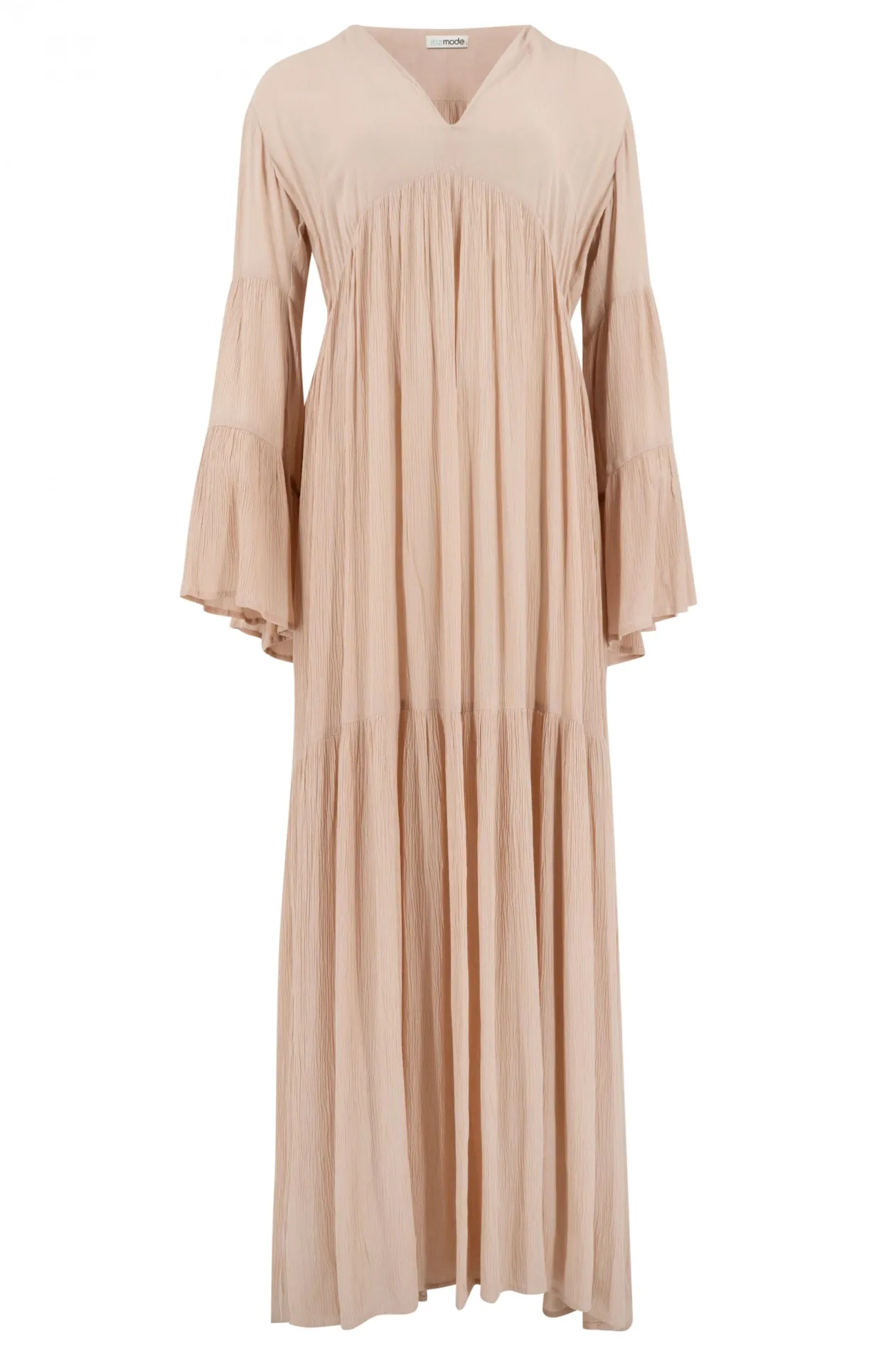 Dress Lucia Flower Light taupe