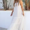 Dress Madia Boho Ecru