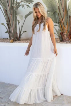 Dress Madia Boho Ecru