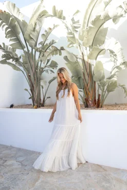 Dress Madia Boho Ecru