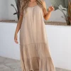 Dress Madia Boho Powder