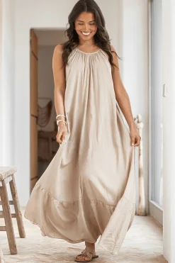 Dress Mina Taupe