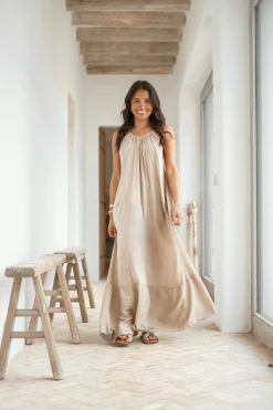 Dress Mina Taupe