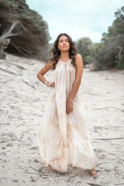Dress Mina Tie Dye Taupe