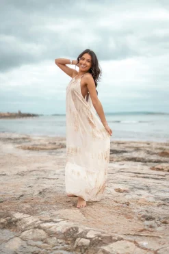 Dress Mina Tie Dye Taupe