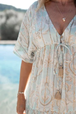 Dress Mio Baroque Mint Print