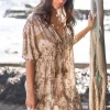 Dress Mio Baroque Taupe