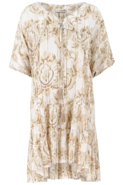 Dress Mio Baroque White Print