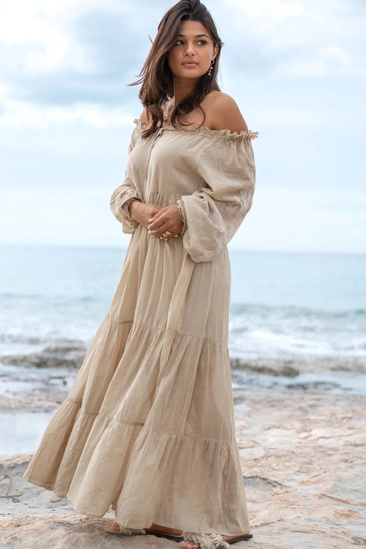 Dress Peralta Cuenca Sand