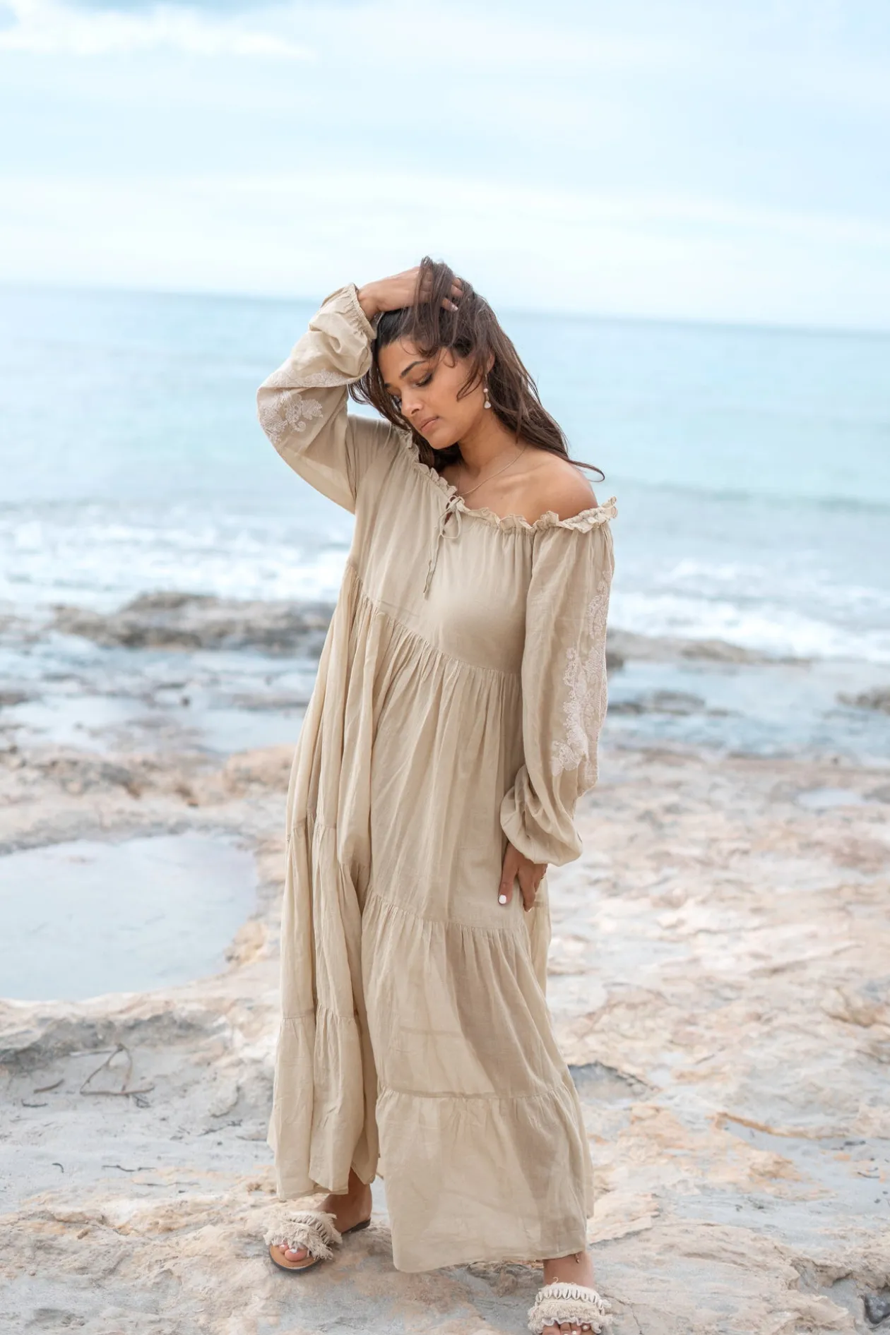 Dress Peralta Cuenca Sand