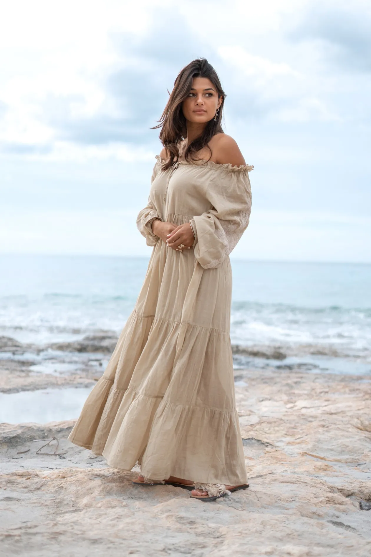 Dress Peralta Cuenca Sand