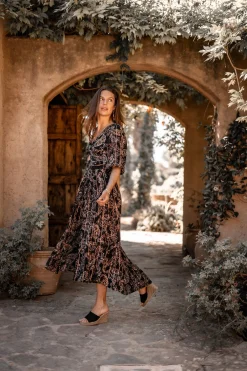 Dress Santi Paisley Black