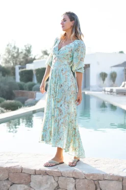 Dress Santi Paisley Mint