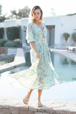 Dress Santi Paisley Mint