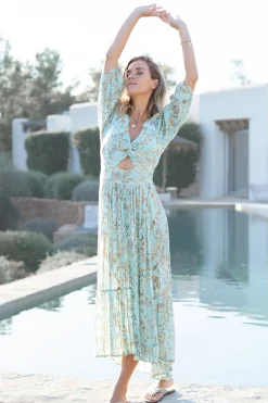 Dress Santi Paisley Mint