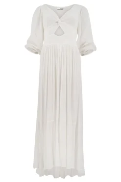 Dress Santi Paisley White
